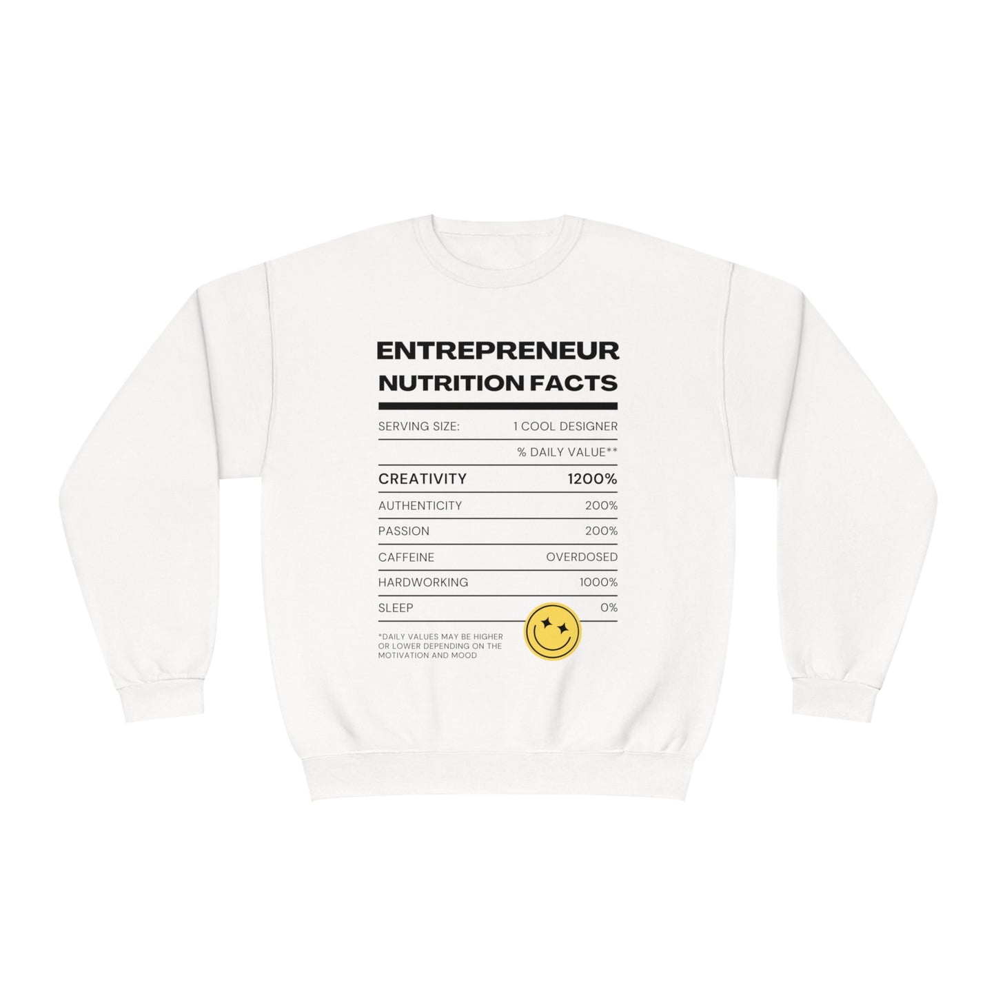 Entrepreneur unisex NuBlend® Crewneck Sweatshirt