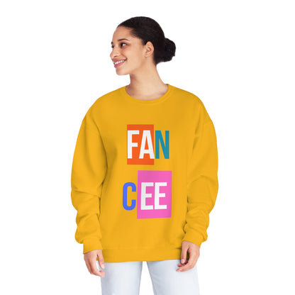 Fancee Blocked Unisex NuBlend® Crewneck Sweatshirt