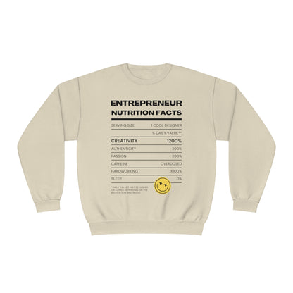 Entrepreneur unisex NuBlend® Crewneck Sweatshirt