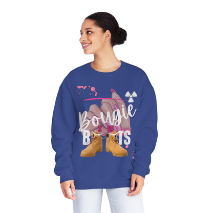 Professional Bougie in Boots Unisex NuBlend® Crewneck Sweatshirt