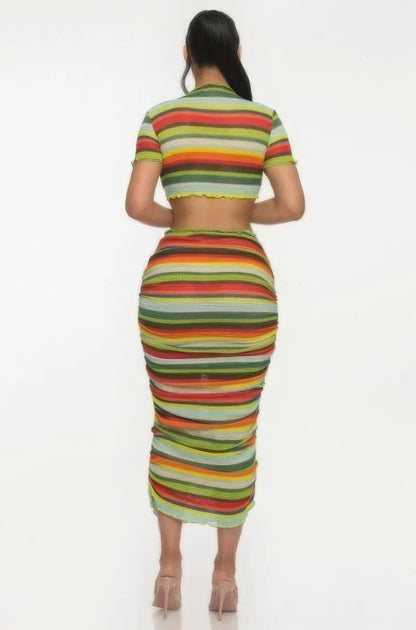 Color Me Skirt Set