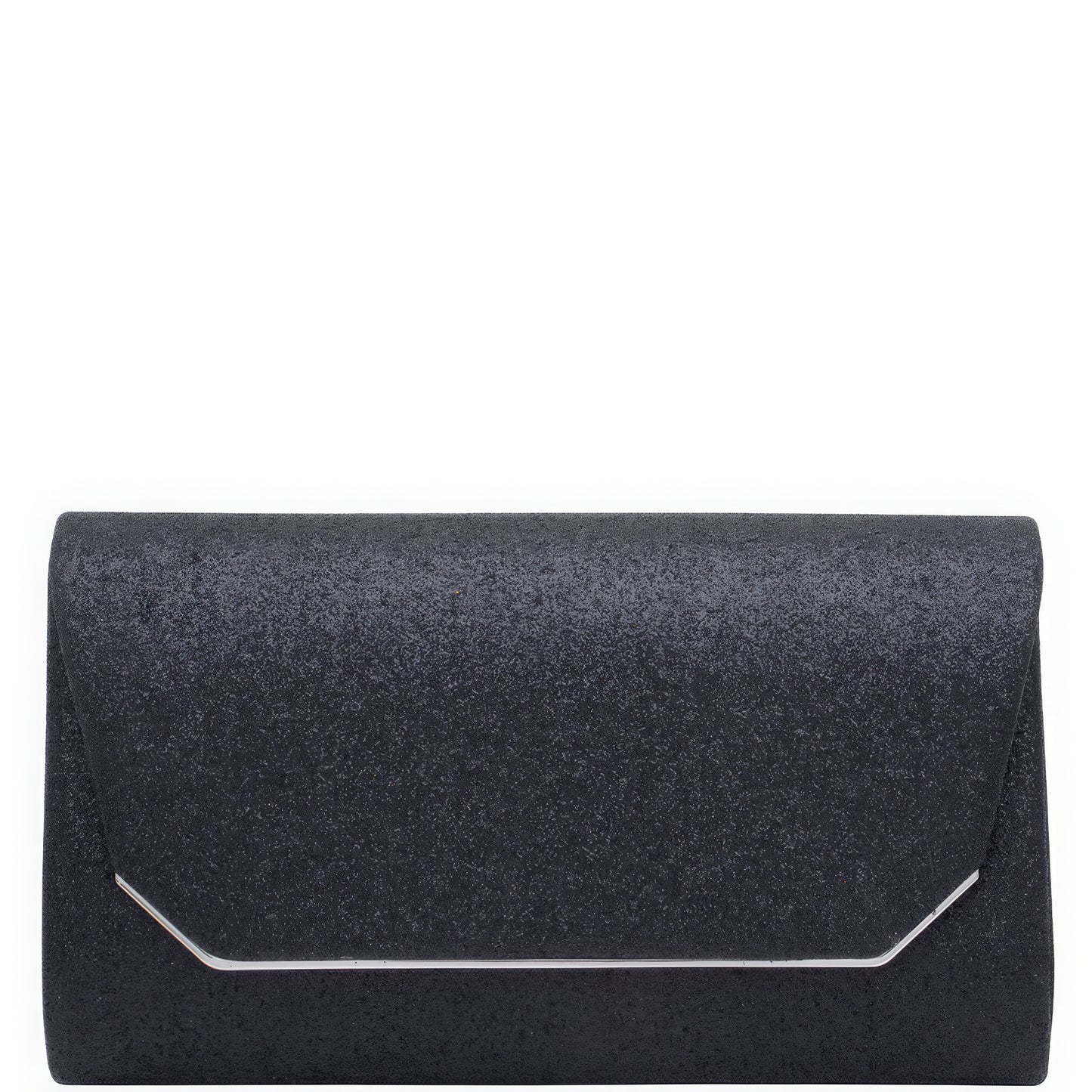 Black Evening Crossbody Clutch Bag