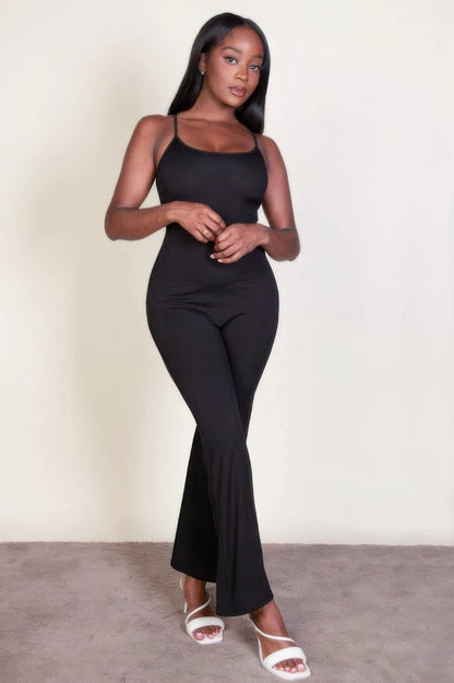 Sleek Wide leg jumpsuit