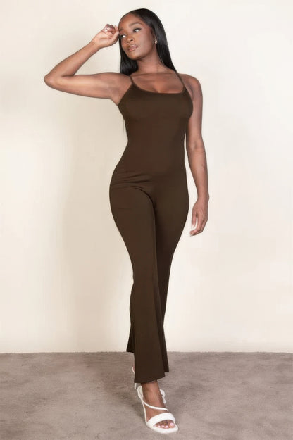 Sleek Wide leg jumpsuit