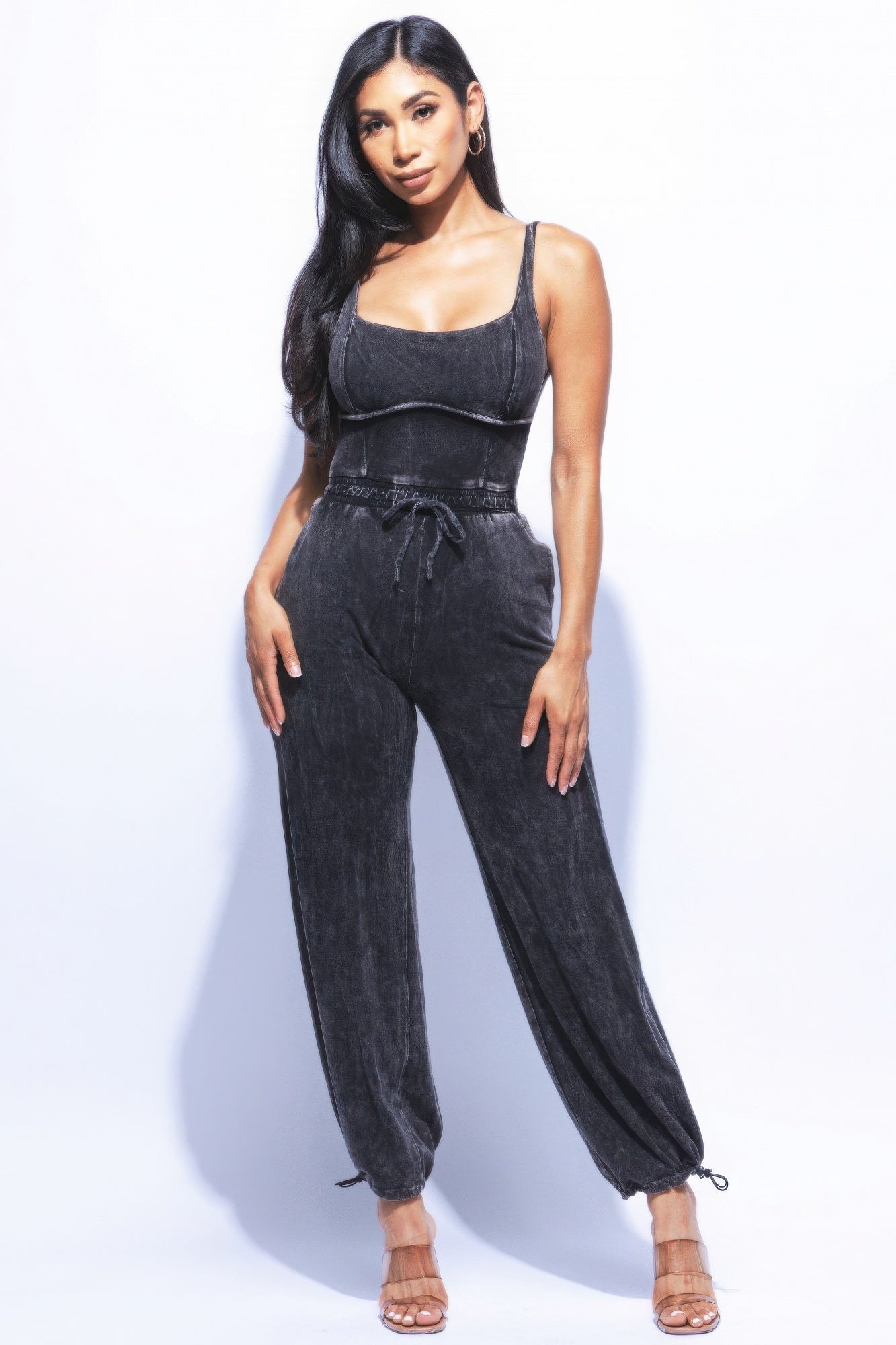 Waist Snatching Jumpsuit