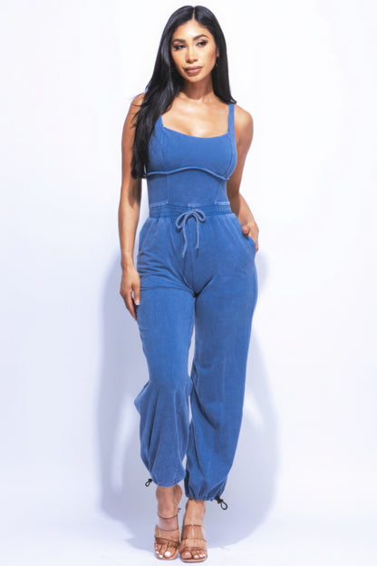 Waist Snatching Jumpsuit