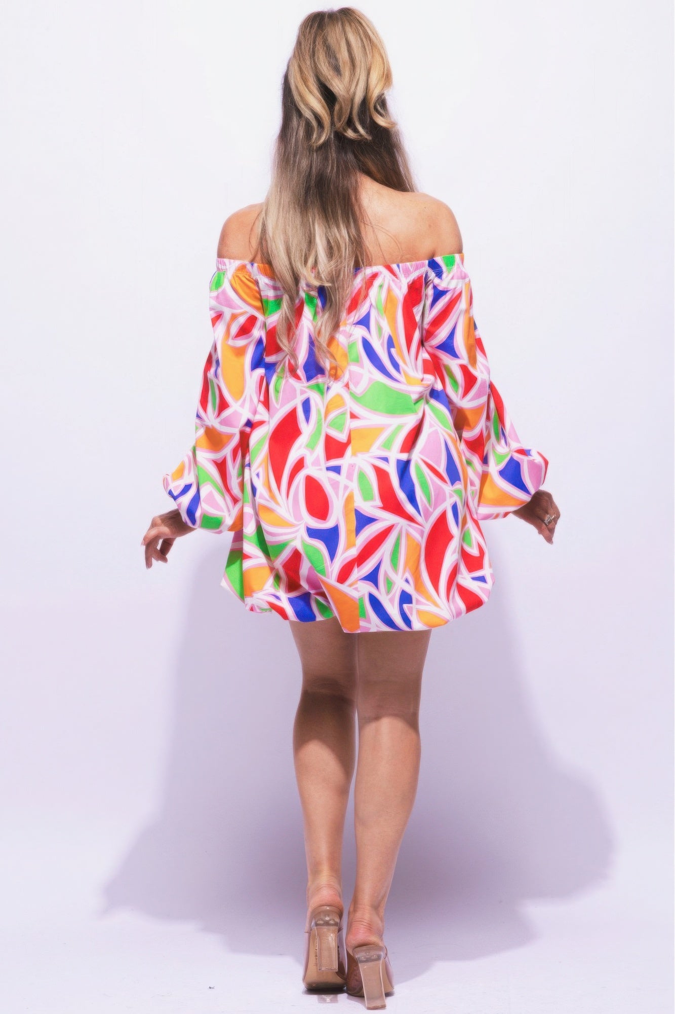 Vibrant Bubble Dress