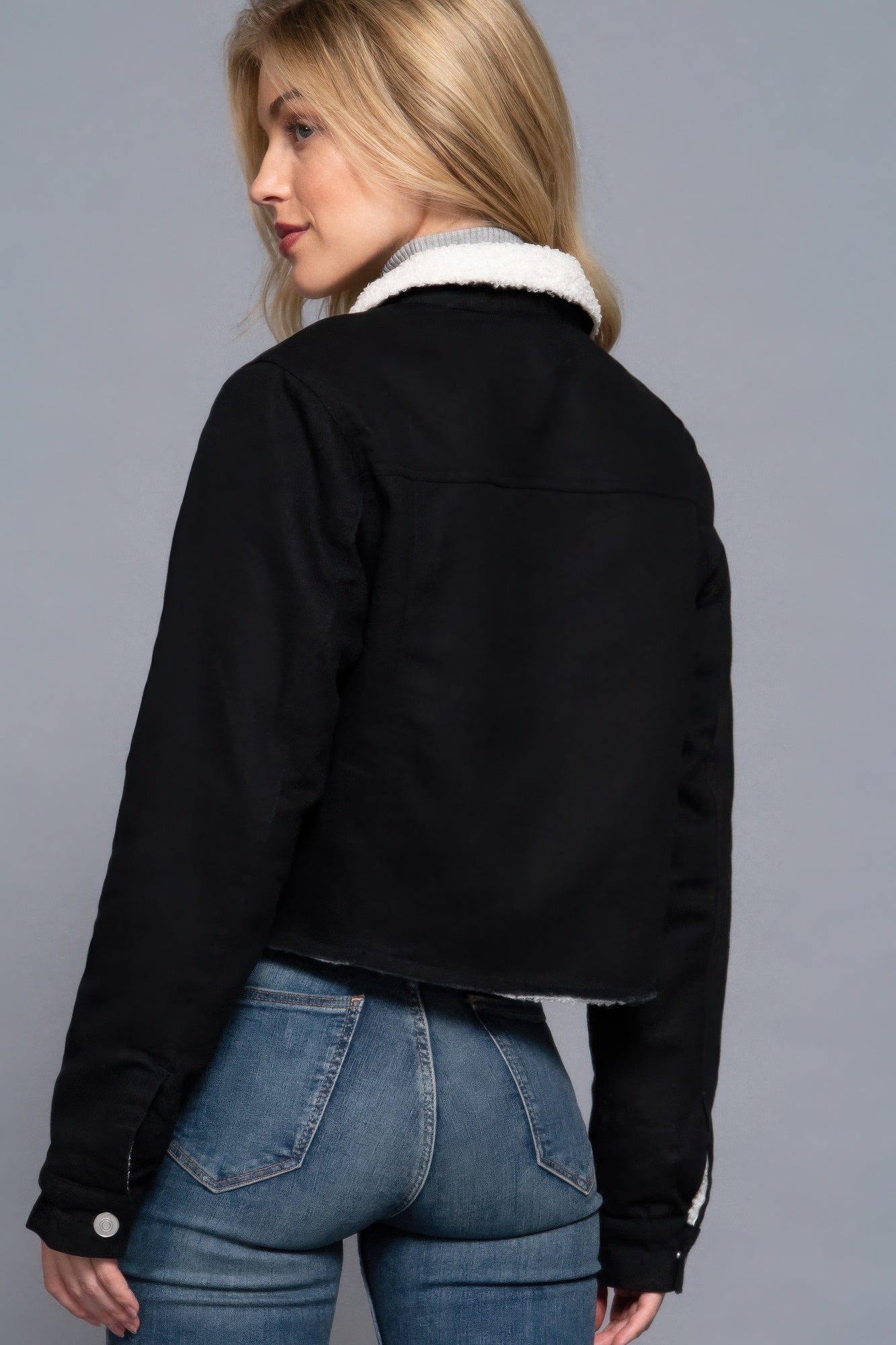 Sherpa-lined Jacket