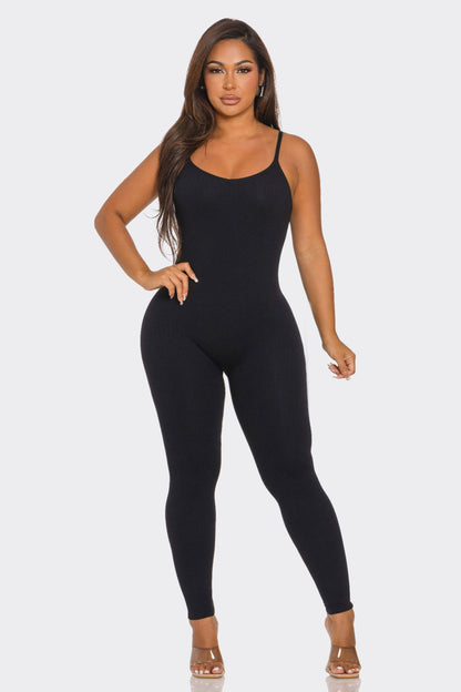 Basic Fitted Jumpsuit