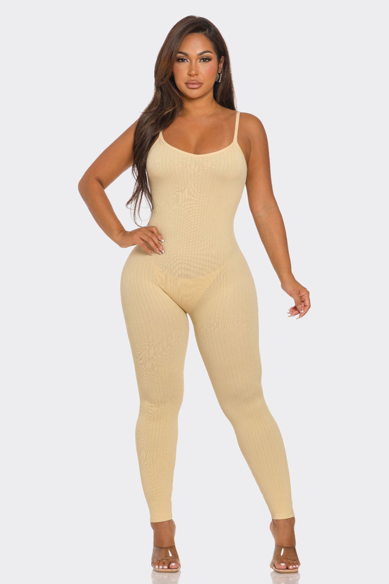 Basic Fitted Jumpsuit