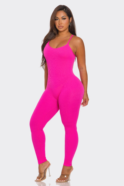 Basic Fitted Jumpsuit