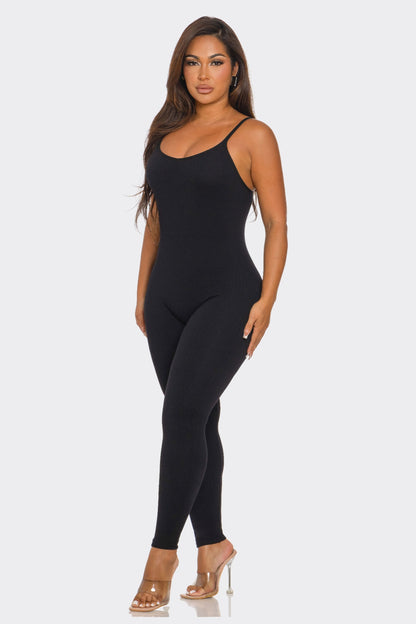 Basic Fitted Jumpsuit