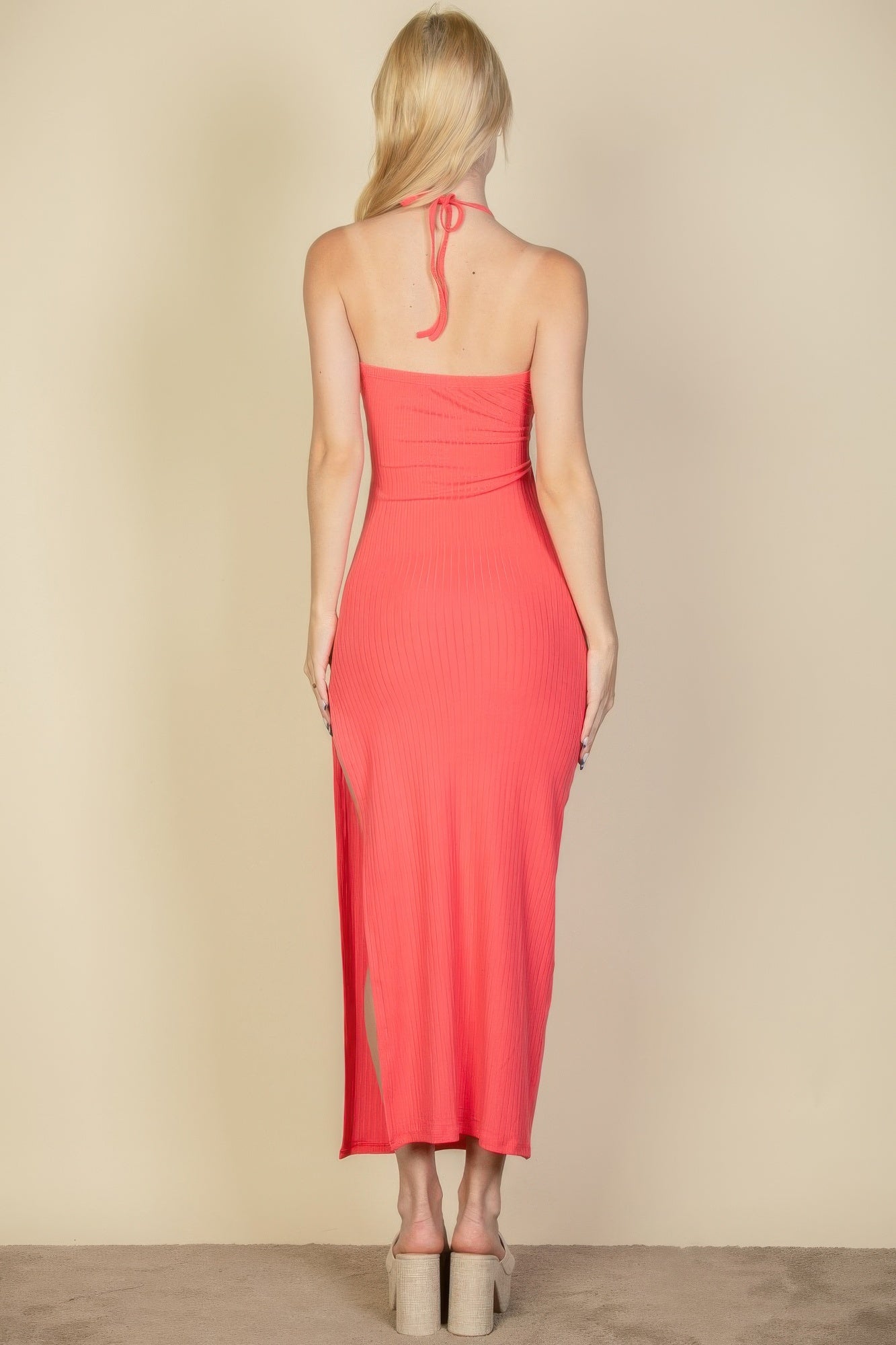 Cut Out Front Maxi Dress