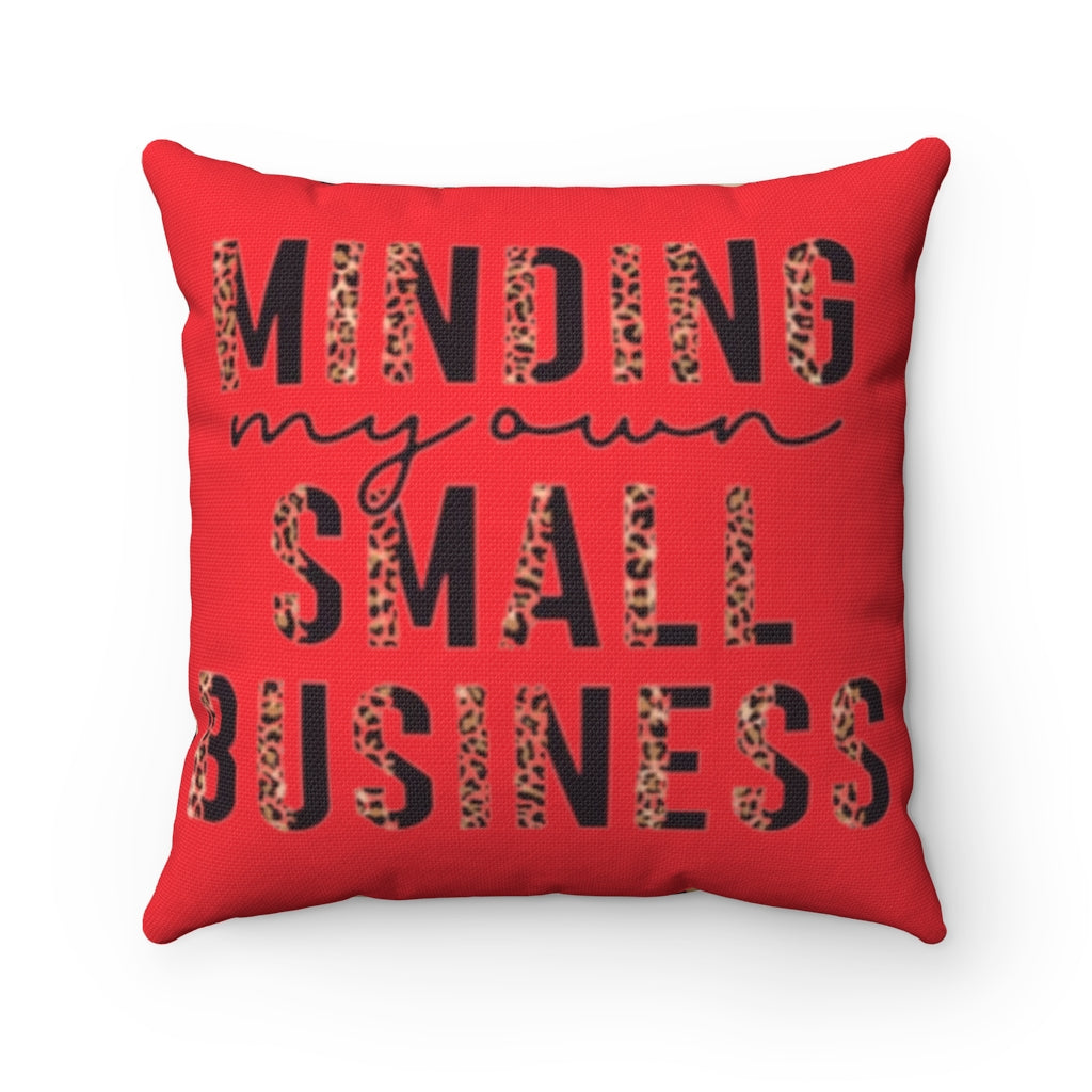 Small Business Pillow (Pillow included)