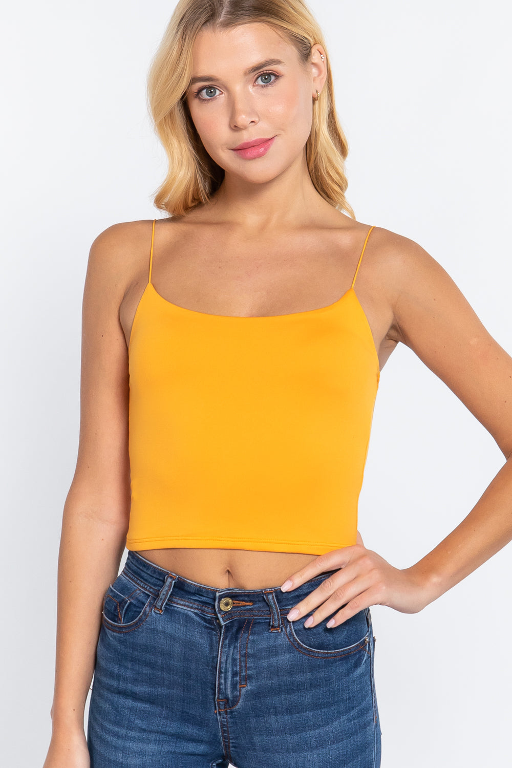 Brushed Knit Cami Top