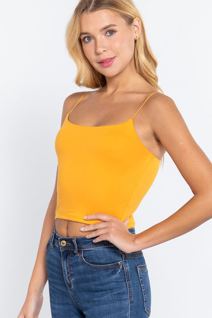 Brushed Knit Cami Top