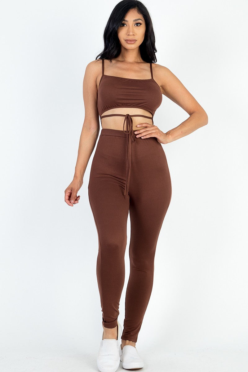 StretchySoft Front Cut Out Jumpsuit