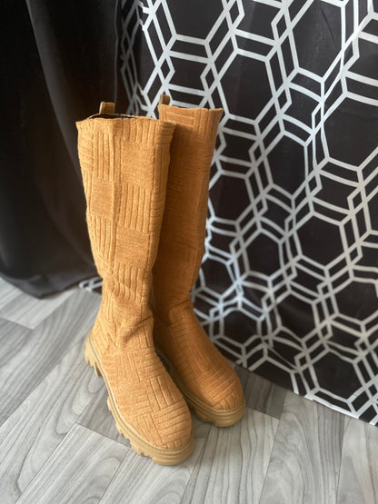 Winter Knitted Boots