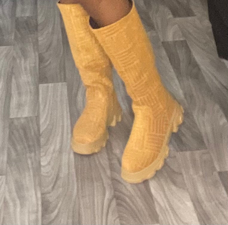 Winter Knitted Boots